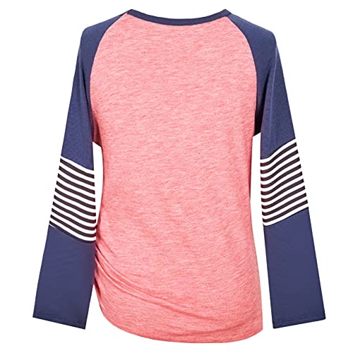 Image of Mirawise Girls Casual Long Short Shirts Tunic Tops Tee Shirt T-Shirts Side Tie Blouse 4-13 Years