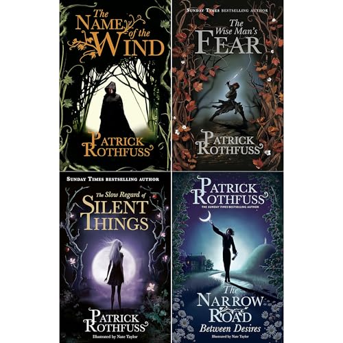 Patrick Rothfuss's Kingkiller Chronicle Collection: An Epic Fantasy Journey Through The Name of the Wind, The Wise Man's Fear, and Beyond