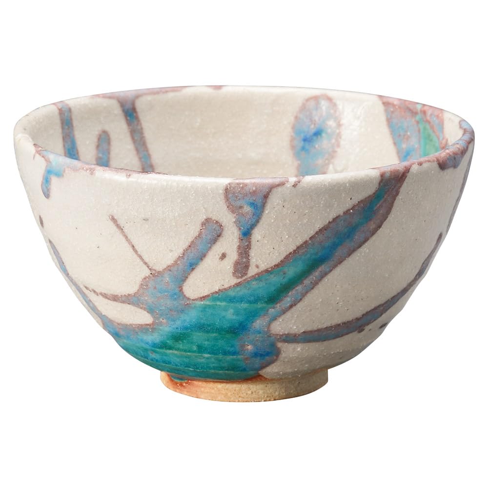 Shigaraki Ice River White Tea Bowl