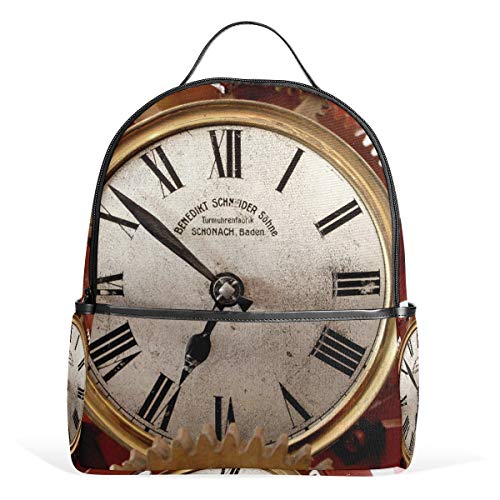 Preisvergleich Produktbild FAJRO Rucksack für Internationale Reisen mit Uhrenturm