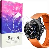 Lamshaw 3 Pezzi Protezione Schermo Compatibile con Mibro GS Explorer S 1.32'' Pollici Smart Watch Vetro Temperato,Protezione Schermo Vetro Temperato per Mibro GS Explorer S (3PACKS)