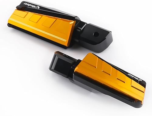 Modeer Para Kawasaki Z400 Z650RS Z900RSSERS SE Z H2 SE -2023 Z H2 Z1000RSX Z750R Z800E Z900RS CAFE Reposapiés de pasajeros Accesorios (dorado)