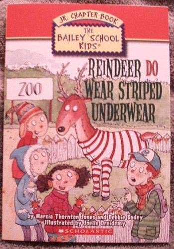 Reindeer do wear striped underwear