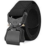 MOZETO Arbeit Gurtel, Schnellverschluss Taktischer Gürtel 3,8cm Herren Arbeitsgürtel