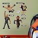 Fathead Wall Decal, "WWE Kids Cena Rock Kane Mysterio Junior Collection"
