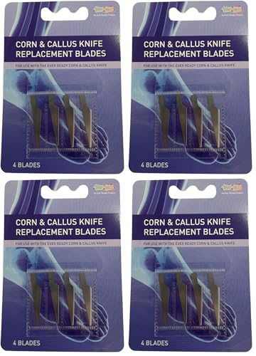 Image of Ever Ready Corn & Callous Knife Replacement Blades (Pack of 4)