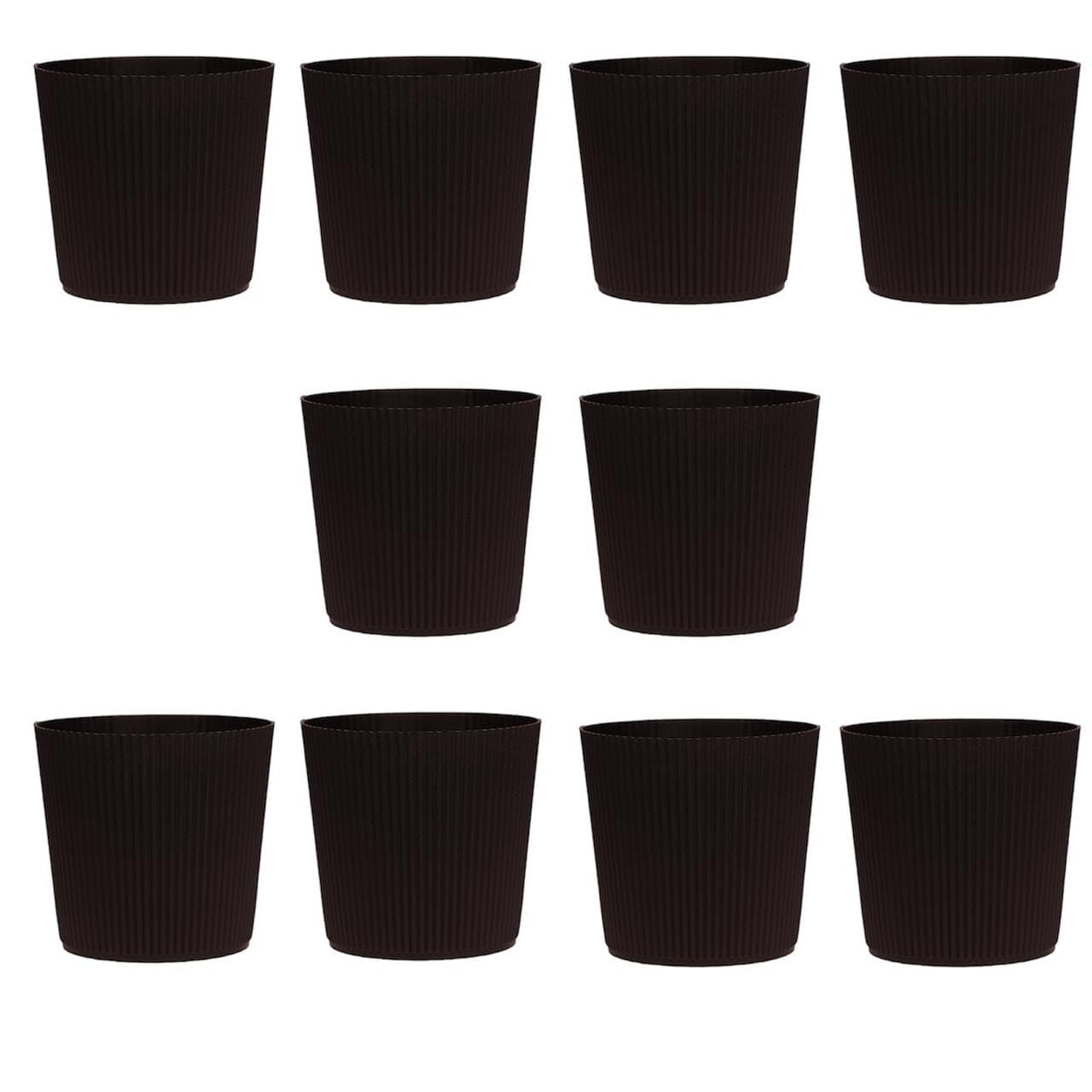 Plastic Pot for Indoor and Out Door Plants,glazia Plants and Pottery,Elevate Your Plant Game with This Gorgeous Pot – Where Nature Meets Style. #PlantLove #GreenThumb[10 pots Pack,4 inch]