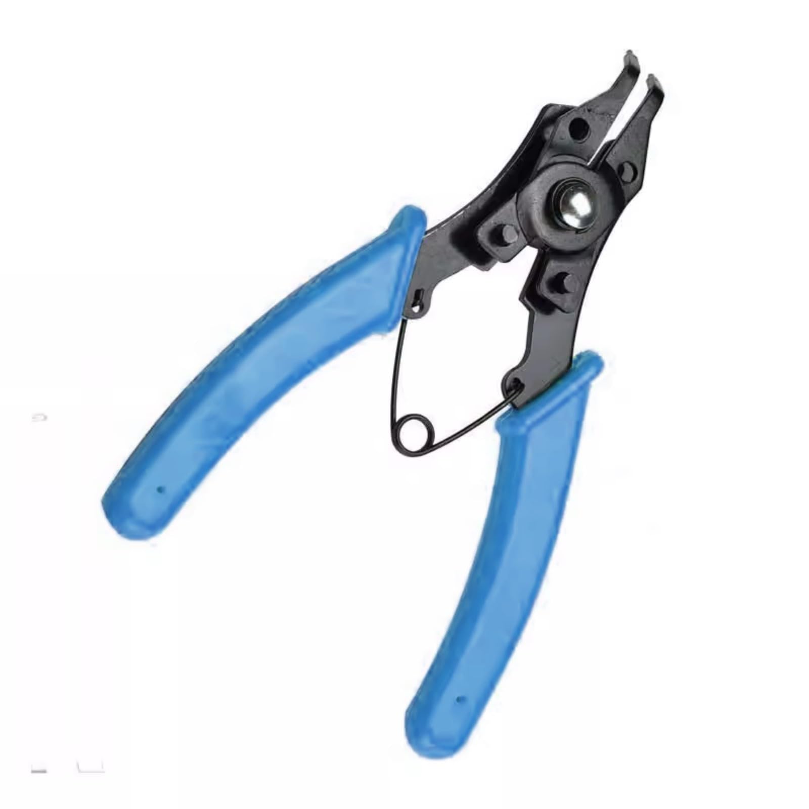 Bbajszx Blue 4 In 1 Circlip Pliers Set Snapping Rings Plier With Alloy Construction For Automotive And Mechanical Applications Ergonomic Handle Retaining Rings Tool Circlip Pliers