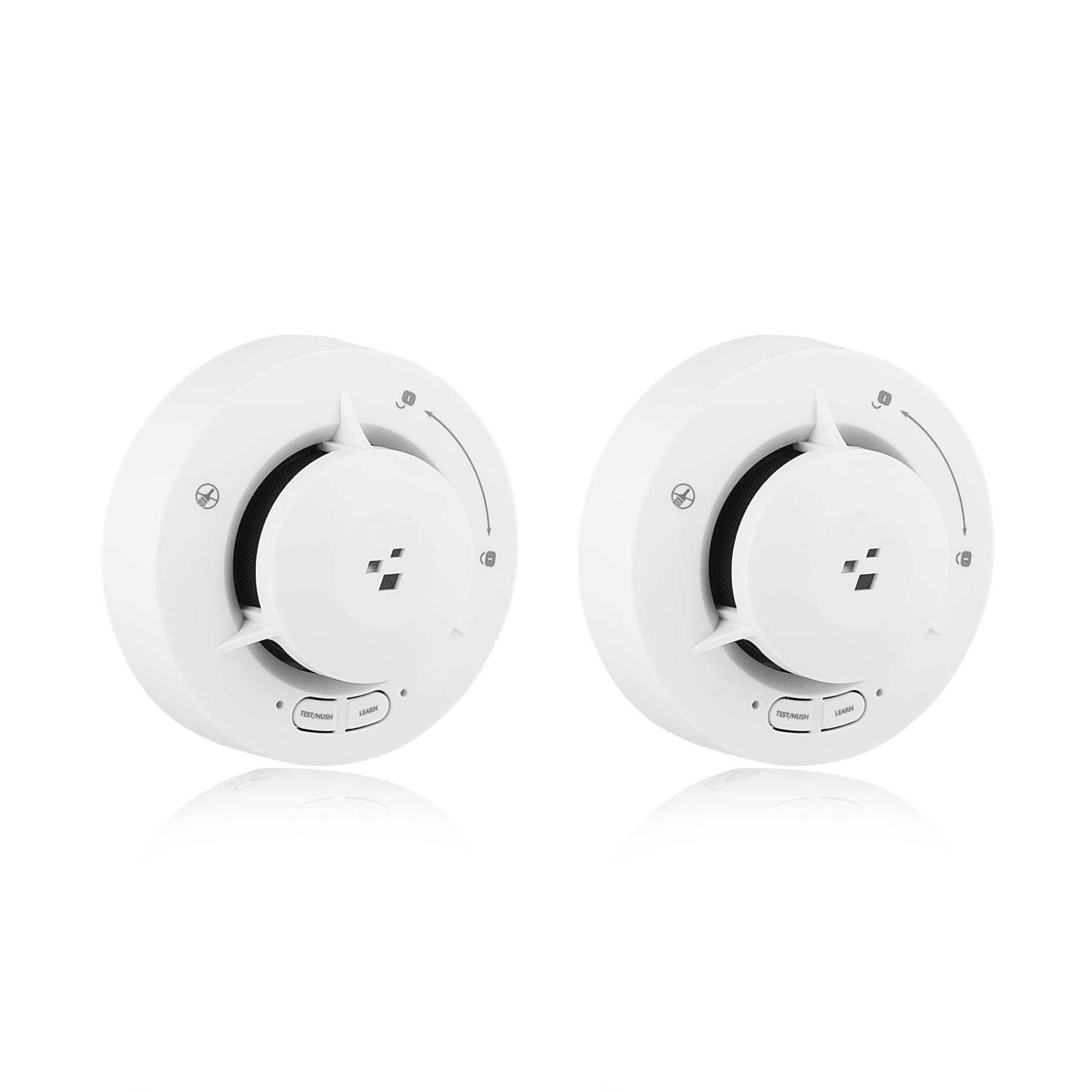 Détecteur de fumée interconnectable radio Smartwares SH8-92126 lot de 2 sans fil