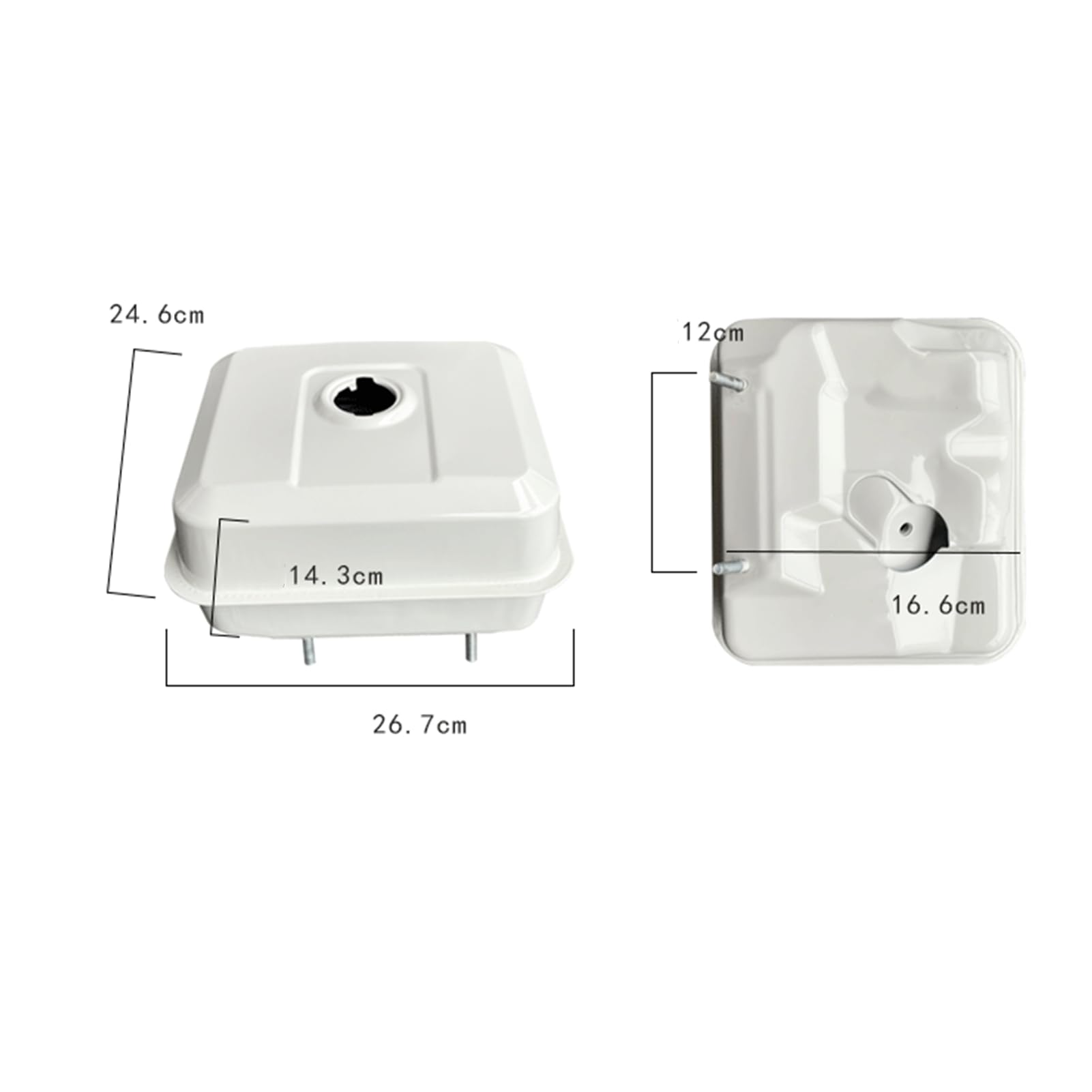 Viviance Réservoir de gaz essence compatible avec Honda GX340 GX390