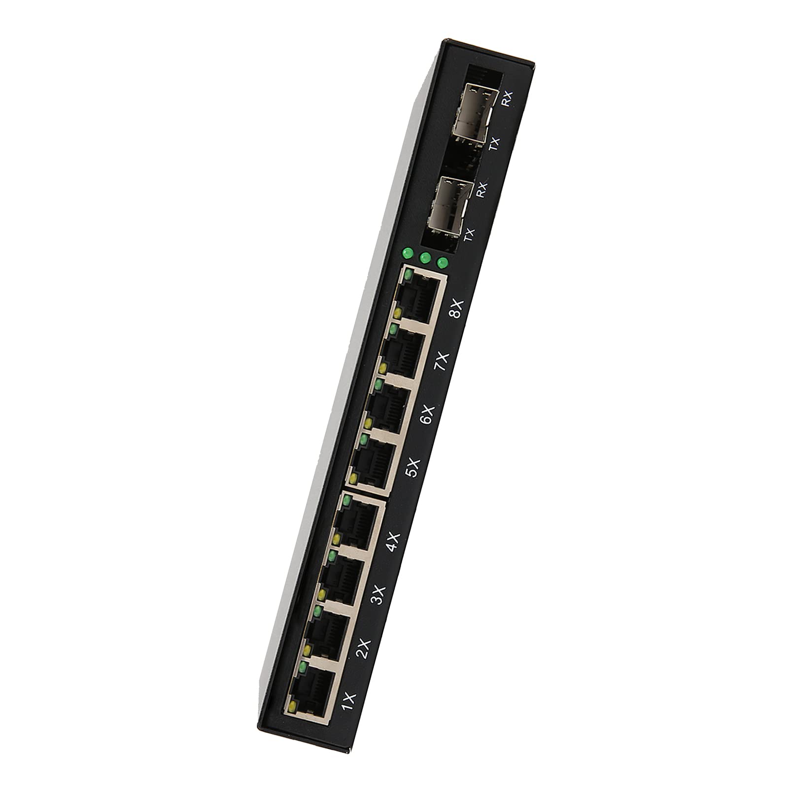 Convertisseur Adaptatif Gigabit Switch 8 Ports pour Une Transmission Ethernet Rapide dans Les Solutions Réseau en Alliage D'aluminium