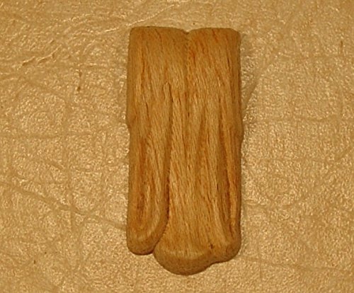 EMBOSSED WOOD APPLIQUE/ONLAY # 674 1 1/4 X 2 1/2 PAIR