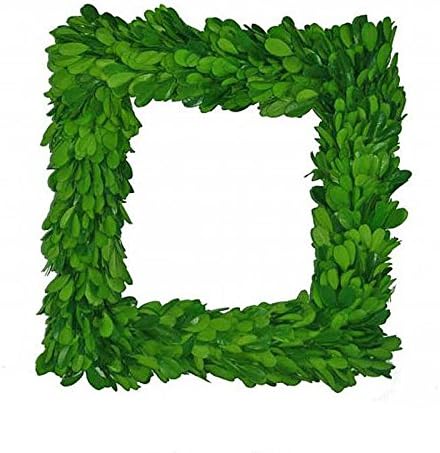 Boxwood Square Wreath