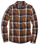 Top 15 Best Travel Shirt 2024 28 Toad&Co Men's Indigo Flannel Long Sleeve Shirt