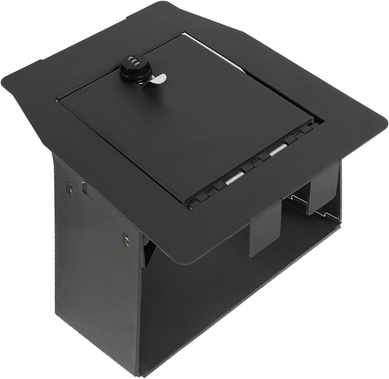 KUAFU Center Console Safe Compatible with 2015-2020 Ford F-150 Trucks Gun Safe Console Box Center Armrest Console 3-Digit Combination Lock