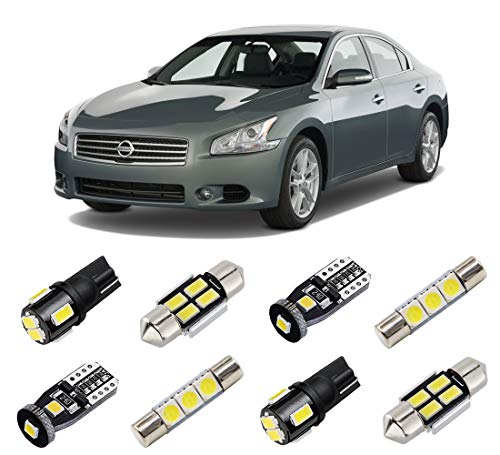 Kit de luces interiores LED blancas para Nissan Altima