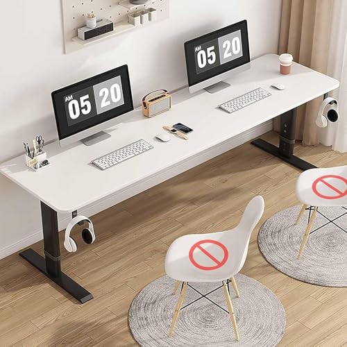 �蓮���~���f�X�N �Q�[�~���O�f�X�N �I�t�B�X���[�N�e�[�u�� 2�l�p PC�f�X�N ���[��Ɗ� �w�K�� ��c�� �׋��� ��80/100/120/140/160/180cm �ω׏d���� �P�[�u�����t�� ��������(���V��+���r,100x60x100cm)