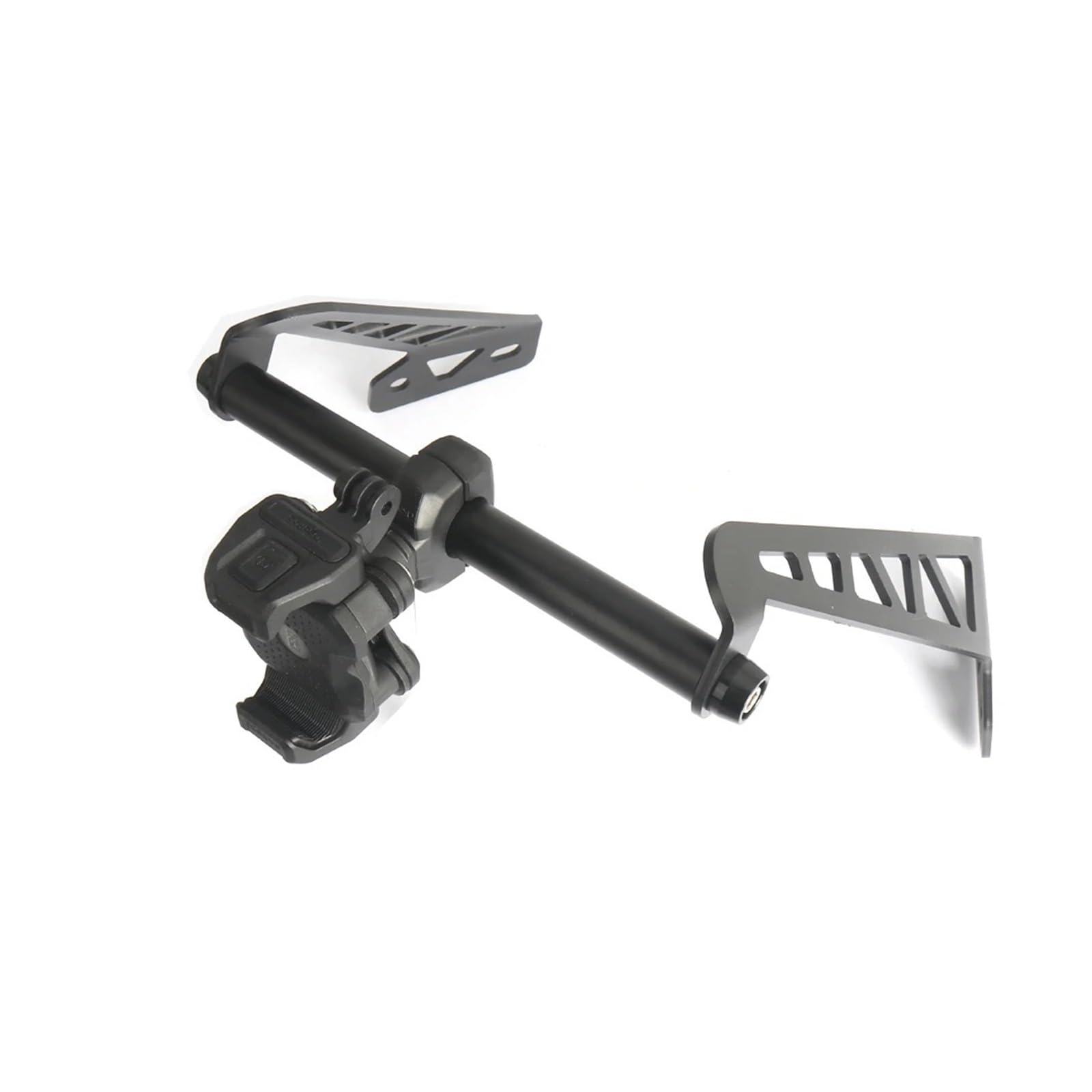 GPS Soporte Navegaci para KYMCO 350 300i para Xciting 250 400 S400 Soporte Delantero para Teléfono De Motocicleta Placa Navegación GPS Smartphone 22 Mm(22MM-1)