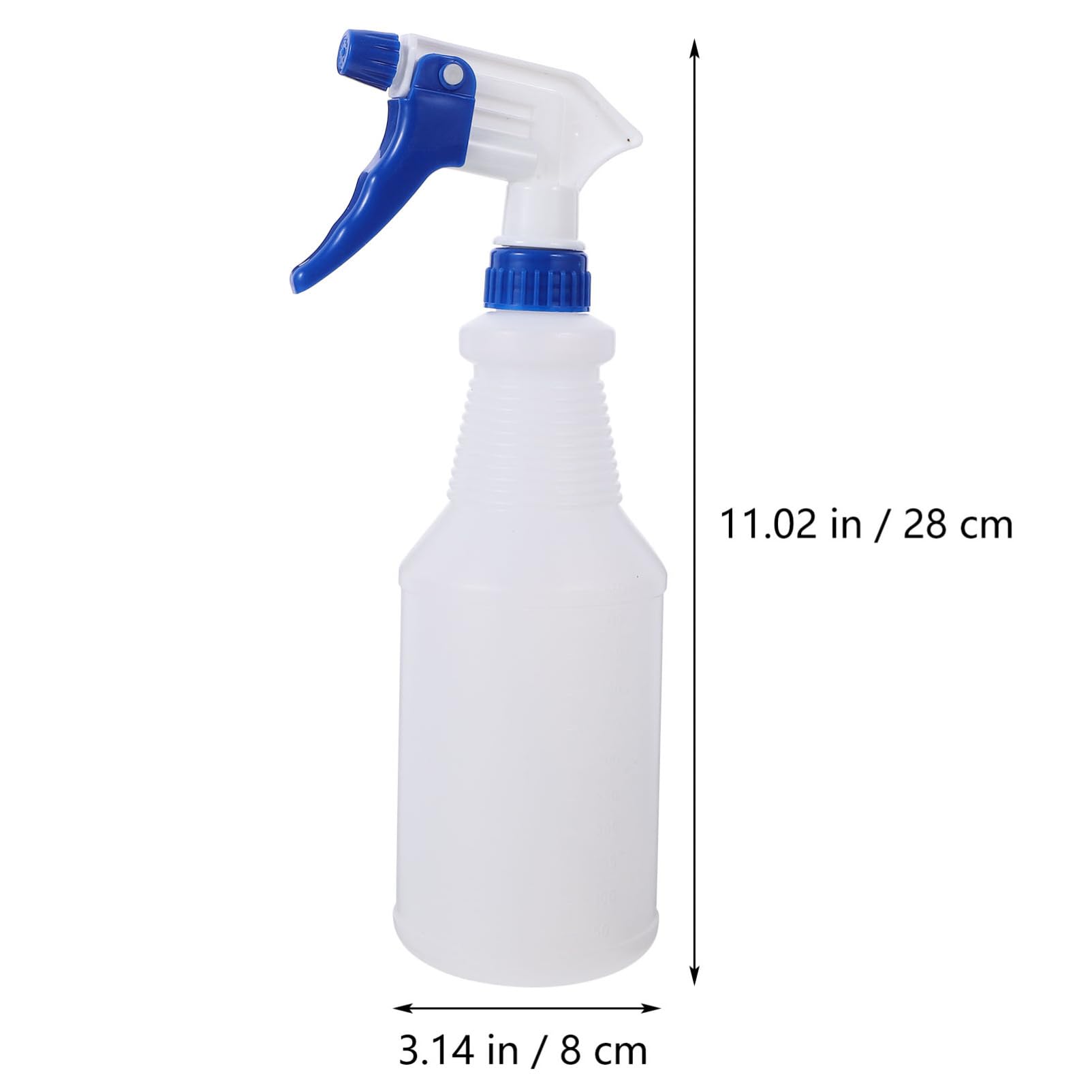 FRCOLOR 8 Stück 750ml Kleine Wassersprüher aus Pe Kunststoff Leichte Sprühflaschen zum Bewässern von Pflanzen und Friseureinsatz Praktische Sprühgeräte im Zufällige Farbe