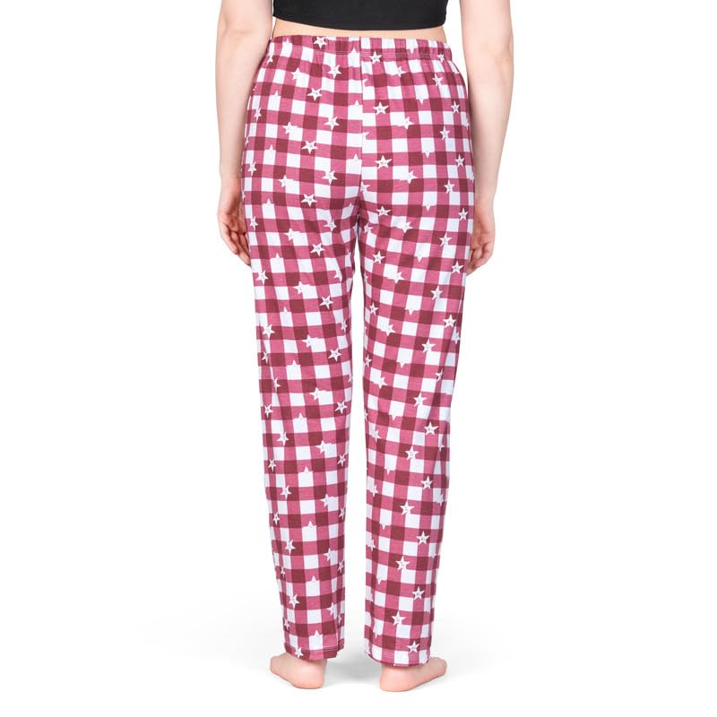 Image of Real Basics Women's Cotton Printed Pajamas Pack of 1