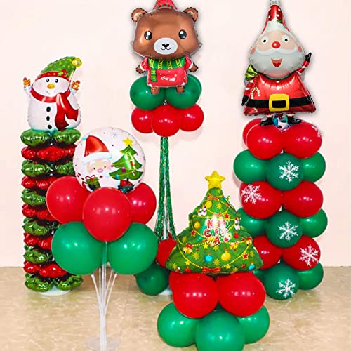 Image of 200pcs Dark Green Balloons 5 Inch, Small Mini Latex Balloons for Party Birthday Baby Shower Anniversary Festival Arch Garland Decoration