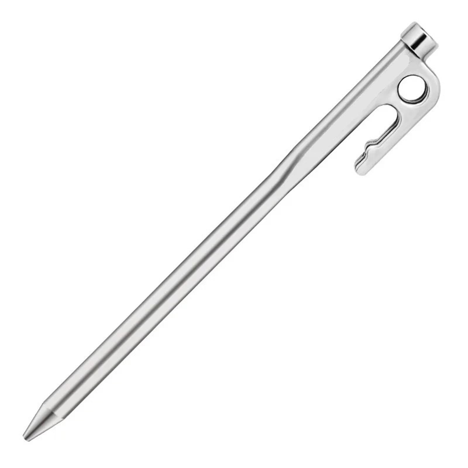 Kit d'accessoires de Camping, 20 pièces, Clous Tente extérieure en Acier Inoxydable, piquets randonnée pour Camping, Tonnelles