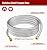 CALPOSE 3/8" Propane Hose, 12FT Propane Hose Extension with Female to Female Flare on Both Ends, Propane Line Extension Hose for Most Gas Grill, RV, Heater, Generator, and Fire Pit Table