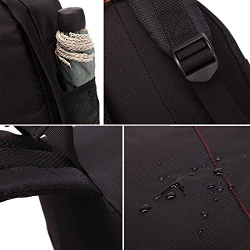 DSLR SLR Kameratasche Rucksack für spiegellose Kameras/Fotografen, Kameratasche Rucksack für Nikon Canon Sony Objektiv… – Bild 5