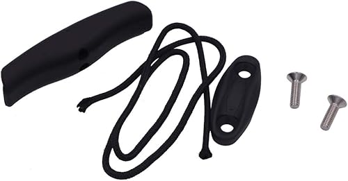 Miniatura 8 de 2 piezas de mango de transporte para canoa para kayak, mango en T con cordón y ojos de almohadilla, asa de transporte de kayak, correas de kayak,