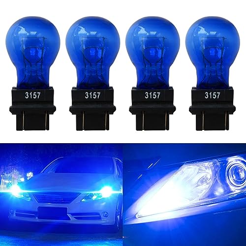 4Pcs 3157 Bombilla LED Azul Miniatura Auto S8 Indicador miniatura 1