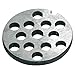 Produktbild Westmark Lochscheibe für Westmark Fleischwolf 97502260/Gr. 5, ø 8 mm, Ersatzteil, Stahl, Silber, 14822250