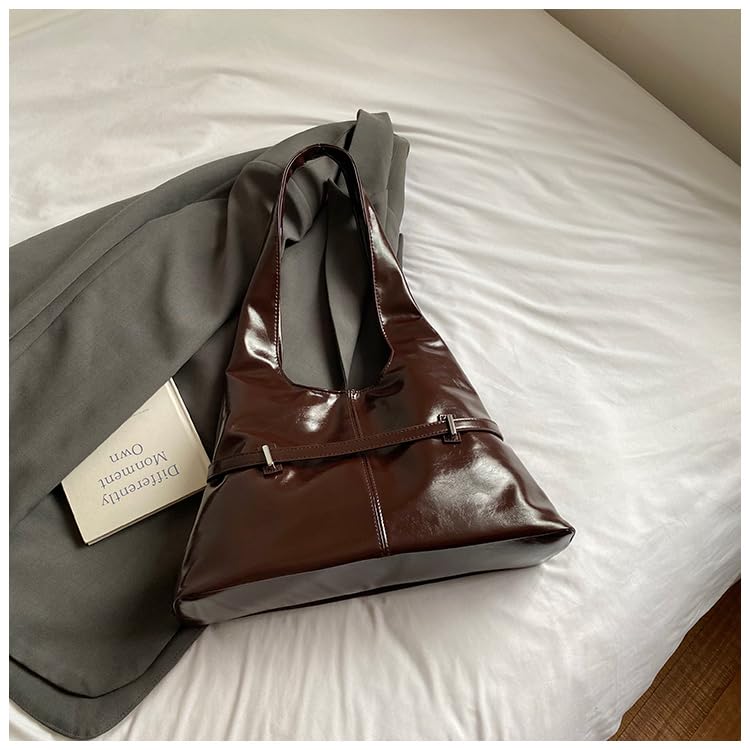 Tote Bag PU Leather Shoulder Bag Large Capacity Slouchy Tote Purse Valentines Day Gifts Birthday Gifts for Women3