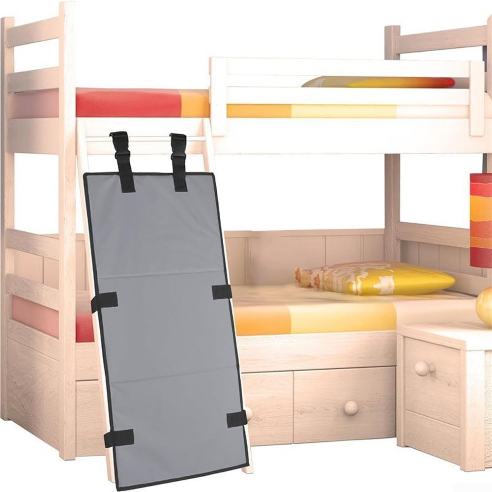 Échelle de lit superposé pour enfant - Solution de sécurité - Dispositif anti-escalade - Pour la maison et les voyages - Gris