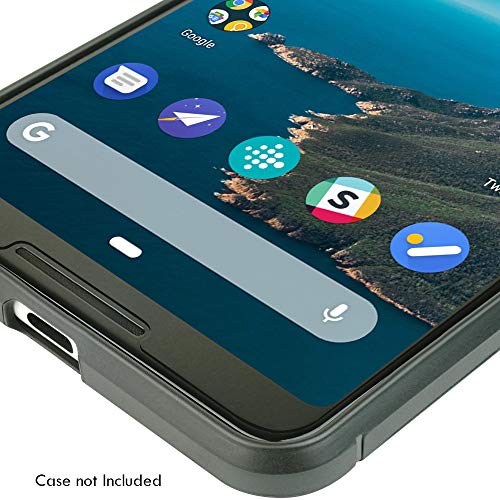 Skinomi Techskin [2-Pack] (Case Compatible) Clear Screen Protector For Google Pixel 3 Xl Anti-Bubble Hd Tpu Film #TOP4