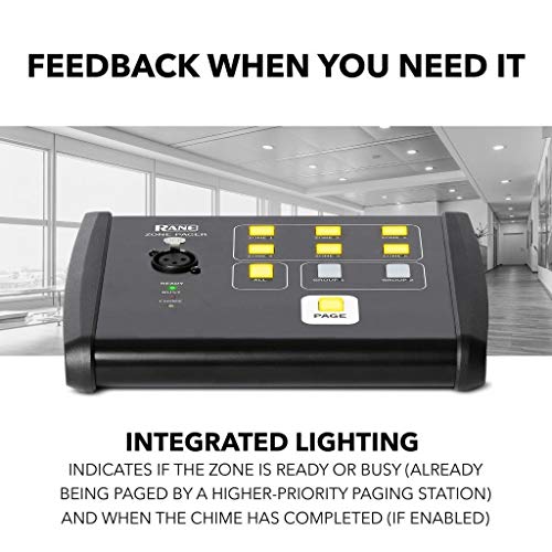 Buy Rane Commercial Zone Pager Tabletop Commercial Audio Smart Paging