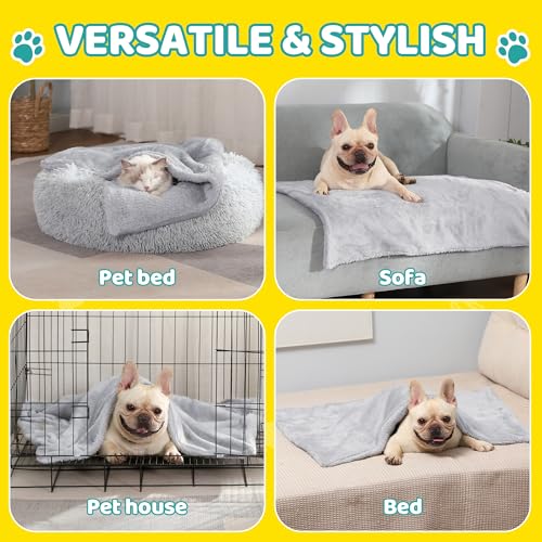 Kitensil-Pet-Blankets-for-Dogs-Bone-Waterproof-Dog-Blanket-Washable