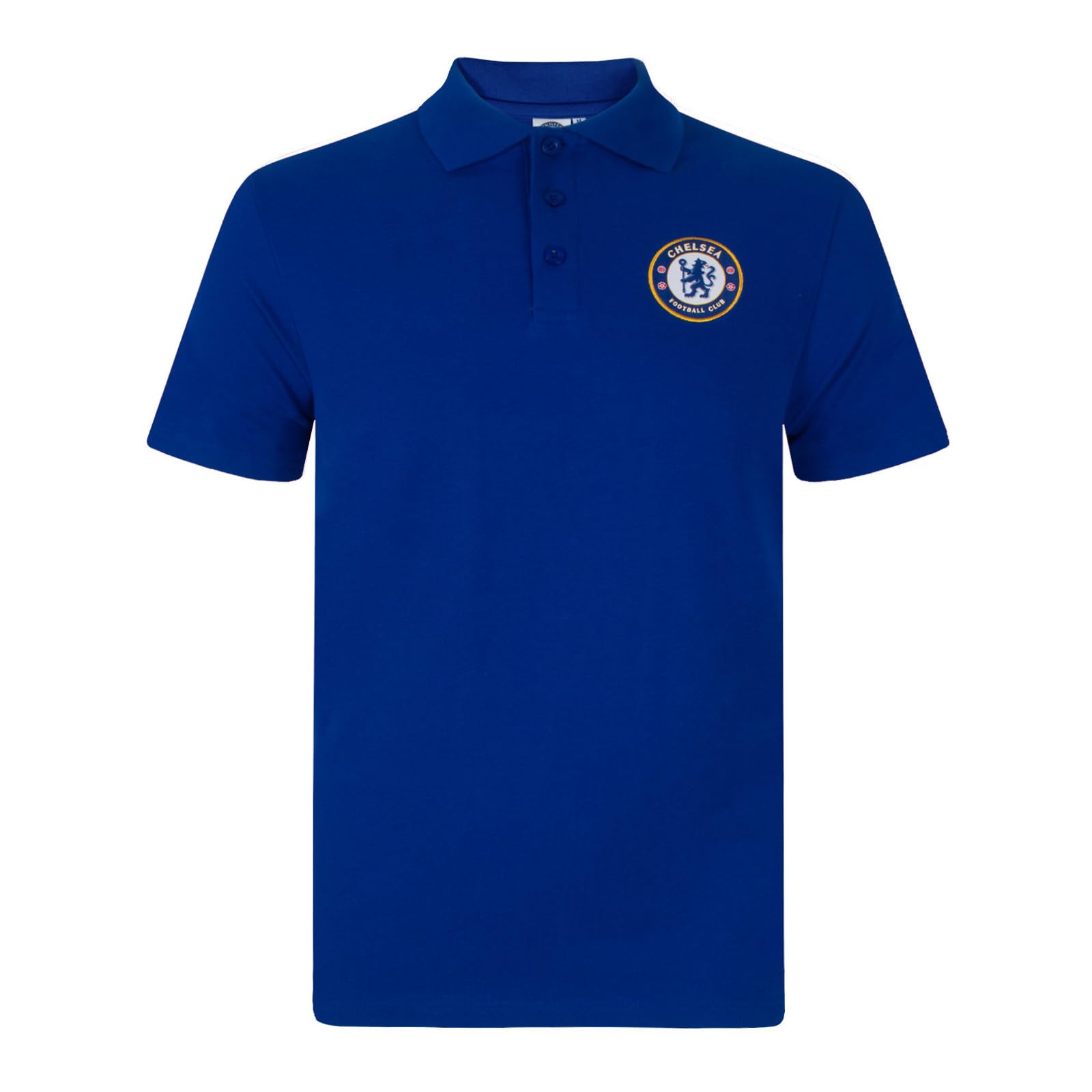 Chelsea Official Football Gift Boys Crest Polo Shirt Royal 2-3 Years