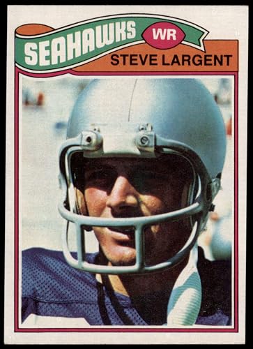 1977 Topps 177 Steve Largent Seattle Seahawks (Football Card) VG/EX Seahawks Tulsa