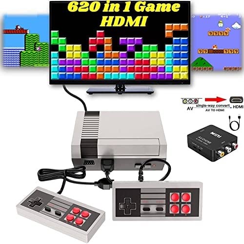 image for AKARSOLY Retro Game Console,Classic Game System Built in 620 Games and