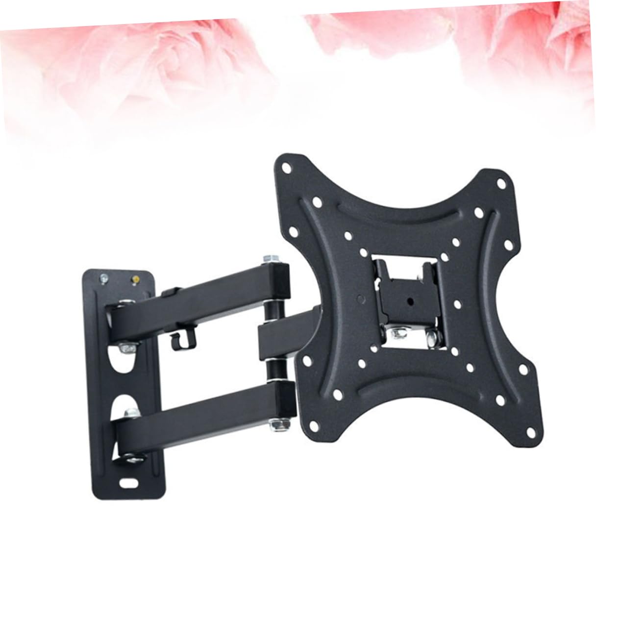 SHINEOFI Supporto Parete Tv Lcd da Staffa Parete Regolabile e Girevole Compatibile con Tv LED Lcd Livella Bolla