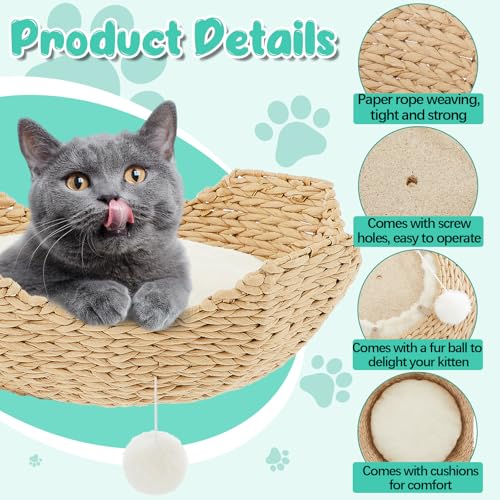 Dansydaisy Set de 3 Accesorios para Árbol de Gato 18" miniatura 3