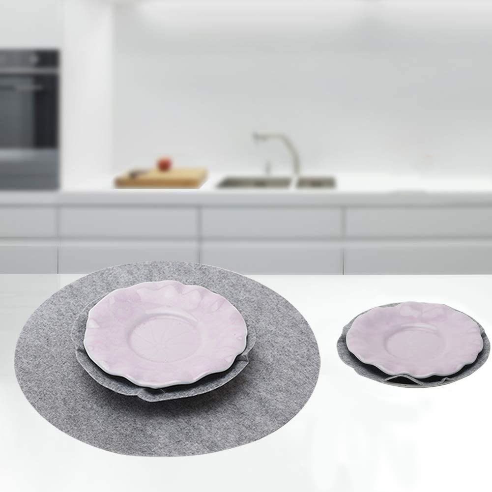 Set 7 Salvapadelle In Feltro A Forma Di Fiore - Diametro 25cm, Antiscivolo, Per Impilare Pentole E Proteggere Superfici - Foto 10