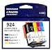 Produktbild OGOUGUAN 924 Tintenpatrone ohne Chip, kompatibel mit HP 924 für HP OfficeJet Pro 8122e,8132e,8124e,8132e,8135e,8134e,8125e