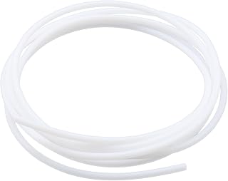2PCS 2m PTFE Tube Compatible with Ender 3/ Ender 3 V2/ Ender 3 Pro/Ender 3 Max/Ender 5 Series/CR 10 Series 3D Printer 4mm OD 2mm ID Flexible Extruder Tube