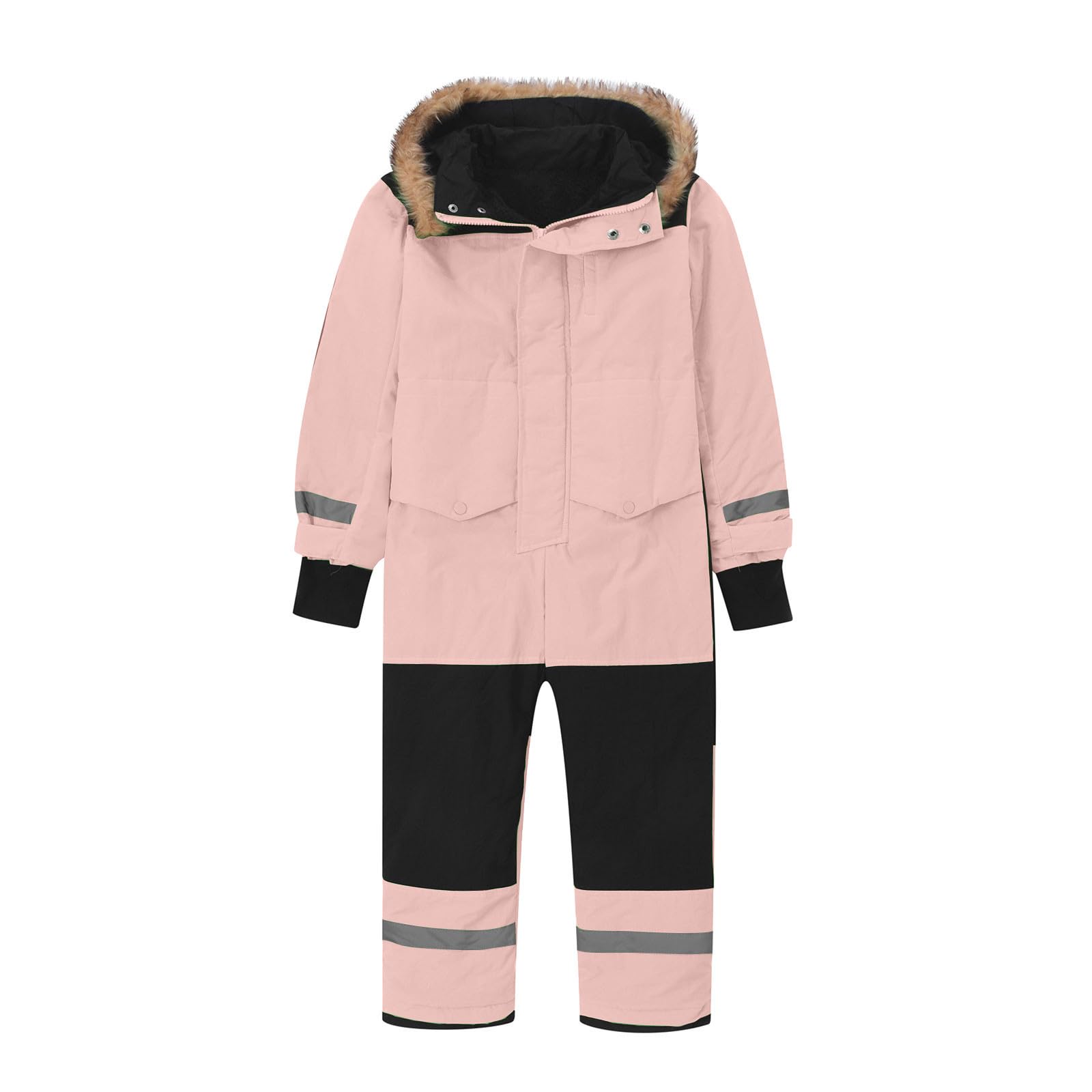 Traje de nieve de una pieza para niños, resistente al viento, impermeable, térmico, con capucha, resistente al viento, softshell, overol de snowboard para niños y niñas de 1 a 15 años