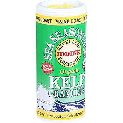 Maine Coast Organic Sea Seasonings - Kelp Granules - 1.5 oz Shaker - Case of 3 Cover