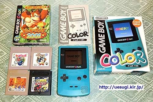 Amazon ゲームボーイカラー 本体ブルー箱説あり ソフト5本gbcドンキーコング01 ツインビーだ スーパーチャイニーズランド2 おもちゃ おもちゃ