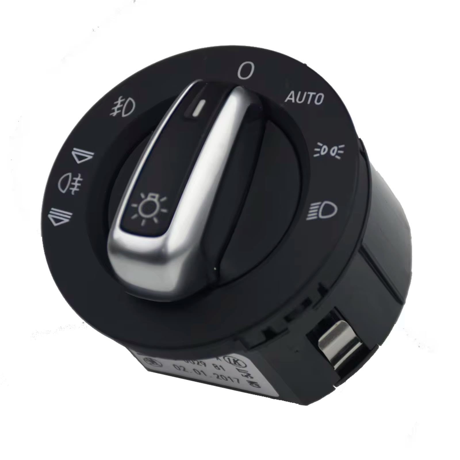 Interruptor De Control De Niebla Cromado Coche Para Q7 2005-2013