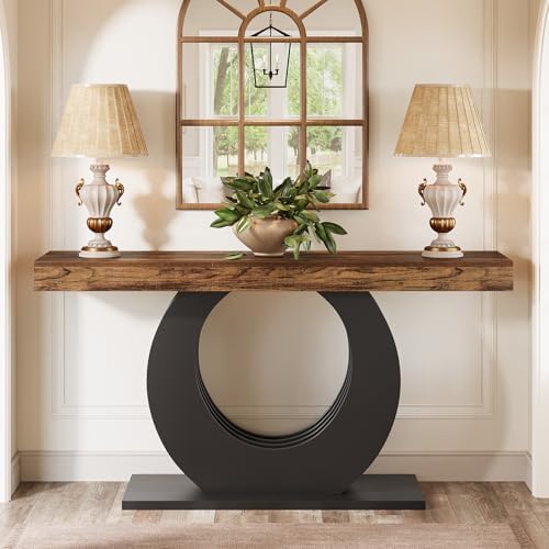 Amazon.com: Tribesigns 63-Inch Console Sofa Table, Rustic Industrial ...