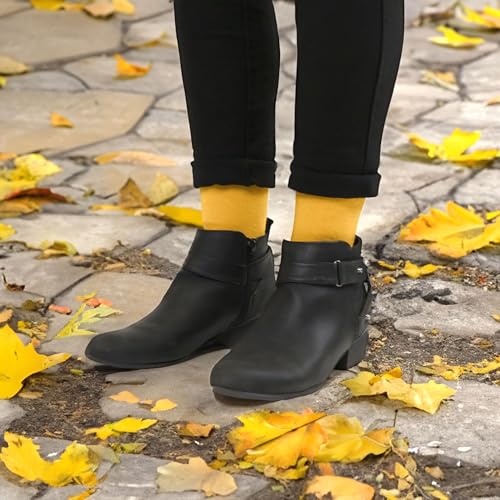 Image of BambooMN Unisex Men and Women's Rayon from Bamboo Wool Blend Athletic Crew Socks for Home, Travel, Work and Sport, 2 Pairs